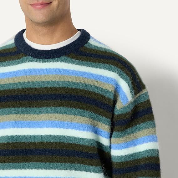 Striped Crew Neck Sweater imagen 5